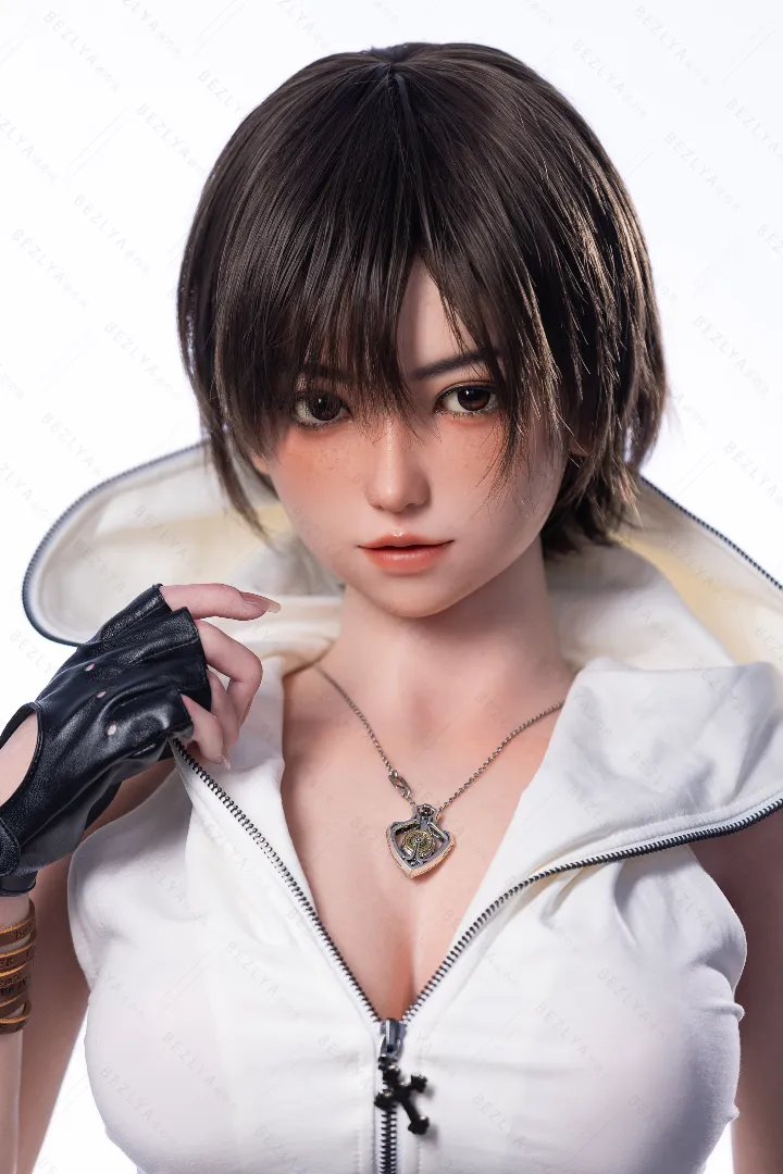 155cm (5ft1) E-Cup Lightweight Silicone Sex Doll Linaihui, ROS Head